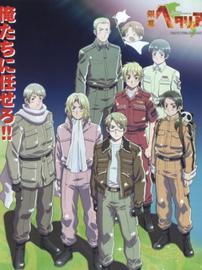 黑塔利亚 银幕HETALIA Axis Powers Paint it, White 剧场版